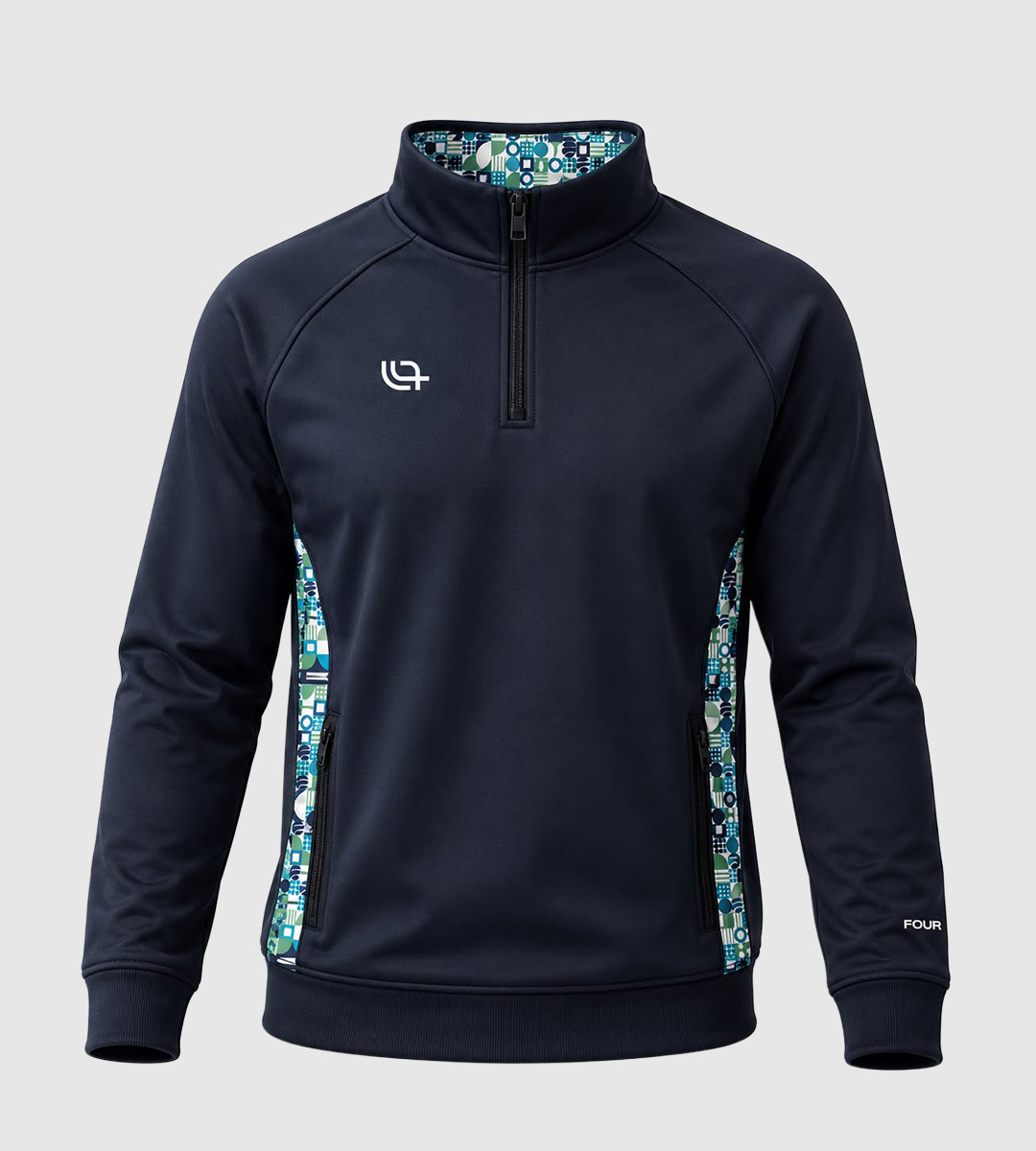 TE-Half  Zip Jacket TechTerry